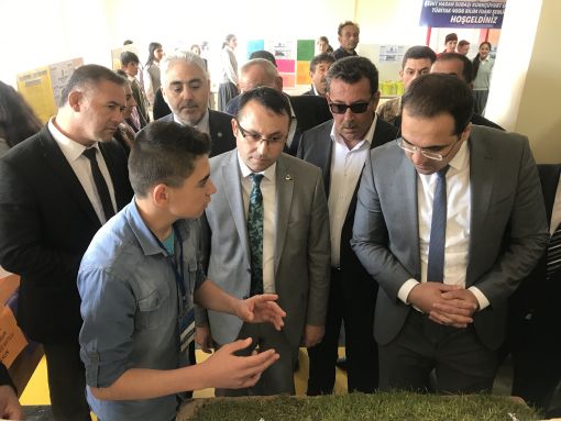 TÜBİTAK 4006 Bilim Fuarı açılış Sinan AKBULUT TÜBİTAK 4006 Bilim Fuarı