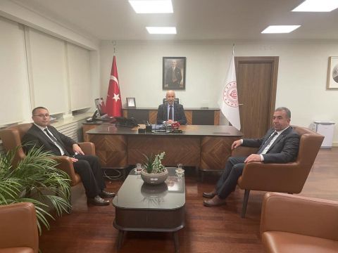 Belediye Başkanımız ve İlçe Başkanımızın Ankara Ziyaretleri.