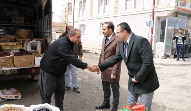 İlçe Pazarımıza Ziyaret.