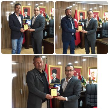Emekli Olan İşçilerimize Plaket ve Hediye Takdimi.