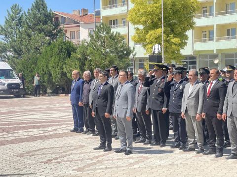 İlçemizde 30 Ağustos Zafer Bayramı Töreni Düzenlendi.