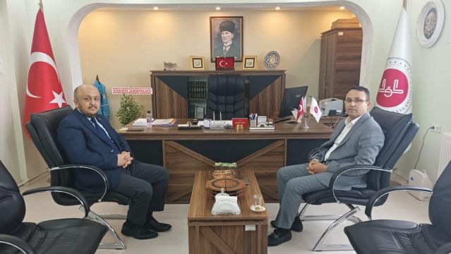 Başkanımızdan İlçe Müftülüğümüze Ziyaret.