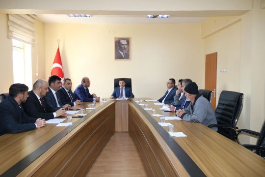 Başkanımız Sosyal Yardımlaşma ve Dayanışma Vakfı Toplantısına Katıldı.