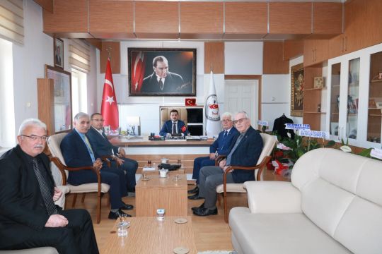 Kaymakamımız ve Başkanımıza Ziyaret.